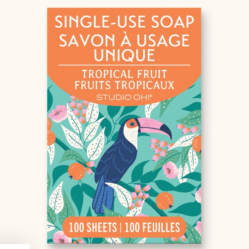 Studio Oh -Tropical Paradise Single-Use Soap Sheets